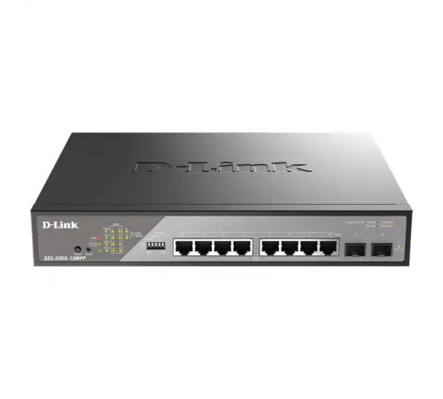 Коммутатор D-Link DSS-200G-10MPP
