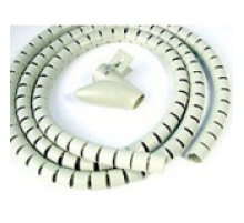 Пластиковый спиральный рукав для кабеля д.25 мм (2 м) и инструмент ST-25 Hyperline SHW-25