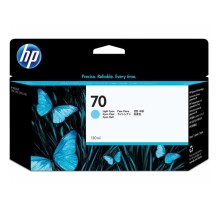 Картридж для плоттеров HP 70 светло-синий C9390A