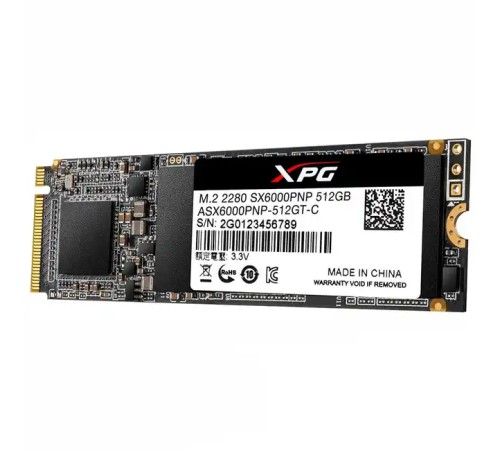 Твердотельный накопитель SSD Adata XPG SX6000 Pro ASX6000PNP-512GT-C