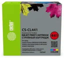 Картридж струйный Cactus CS-CL441