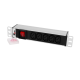 Блок розеток Rem -10 без шнура с выкл. 5 IEC 60320 C13 вход C14 10A алюм. 10 Rem R-10-5C13-V-220-Z 30112227103