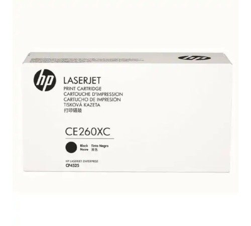 Картридж для плоттеров HP 649X CE260XC черный CLJ CP4525
