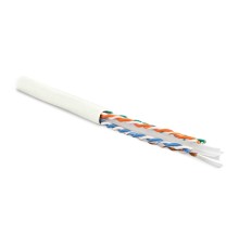 Кабель витая пара Hyperline UUTP4-C6-S23-IN-LSZH-WH-100
