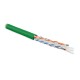 Кабель витая пара Hyperline UUTP4-C6-S23-IN-LSZH-GN-100