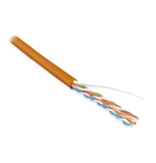 Кабель витая пара Hyperline UUTP4-C5E-S24-IN-PVC-OR-305
