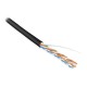 Кабель витая пара Hyperline UUTP4-C5E-S24-IN-LSZH-BK-100