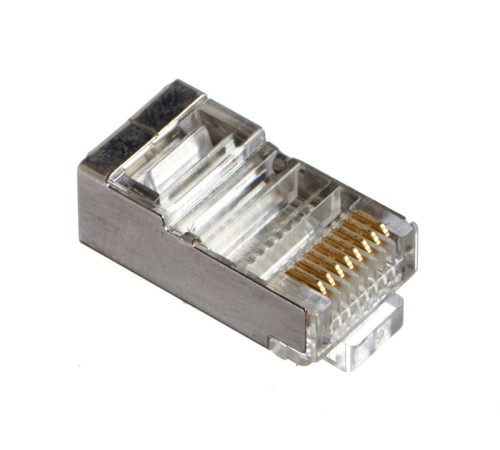 Коннектор Netko NC-RJ-45- (8p8c) -sh-v2 100 штук (55736) NC-RJ-45-(8P8C)-SH-V2