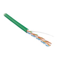 Кабель витая пара Hyperline UUTP4-C5E-S24-IN-LSZH-GN-305