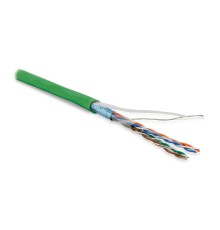 Кабель витая пара Hyperline FUTP4-C5E-P26-IN-LSZH-GN-100