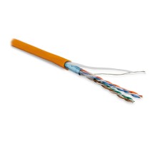 Кабель витая пара Hyperline FUTP4-C5E-P26-IN-LSZH-OR-100