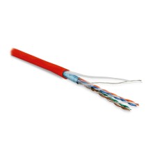 Кабель витая пара Hyperline FUTP4-C5E-P26-IN-LSZH-RD-100