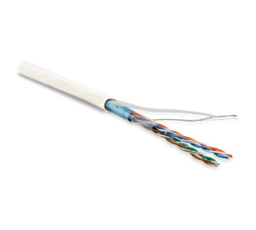 Кабель витая пара Hyperline FUTP4-C5E-P26-IN-LSZH-WH-100