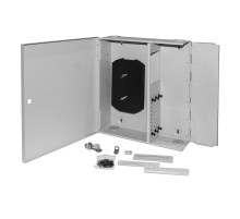 Бокс оптический универсальный Hyperline FO-WBX-6xSLT-W140H42-48UN-GY