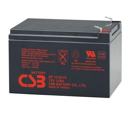 Аккумулятор CSB 12V 12Ah (GP12120)
