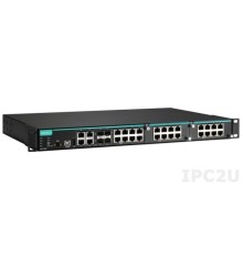 Промышленный коммутатор MOXA IKS-6728A-4GTXSFP-HV-HV-T