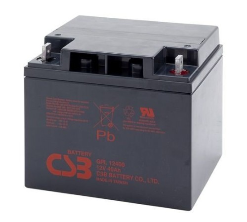Аккумулятор CSB 12V 40Ah (GPL12400)