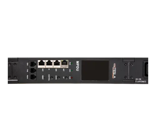 Блок розеток с функцией измерения Tesla Power TP-STD-A-36A06B-16L3