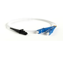 Патч-корд волоконно-оптический (шнур) Hyperline FC-D2-9A1-MTRJM/UR-SC/UR-H-1M-LSZH-WH