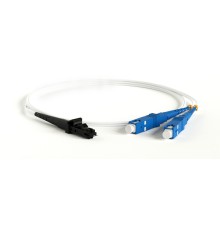 Патч-корд волоконно-оптический (шнур) Hyperline FC-D2-9A1-MTRJM/UR-SC/UR-H-1M-LSZH-WH