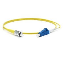 Патч-корд волоконно-оптический (шнур) Hyperline FC-S2-9-LC/UR-ST/UR-H-30M-LSZH-YL