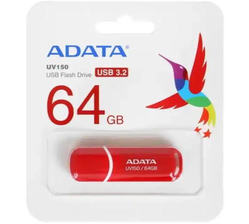 USB флешка Adata AUV150-64G-RRD USB флешка Adata AUV150-64G-RRD