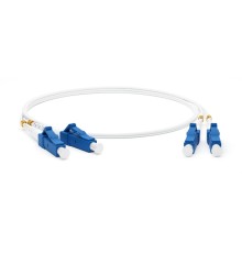 Патч-корд волоконно-оптический (шнур) Hyperline FC-D2-9A1-LC/UR-LC/UR-H-2M-LSZH-WH