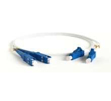 Патч-корд волоконно-оптический (шнур) Hyperline FC-D2-9A1-LC/UR-SC/UR-H-5M-LSZH-WH