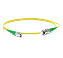 Патч-корд волоконно-оптический (шнур) Hyperline FC-S2-9-FC/AR-ST/AR-H-1M-LSZH-YL