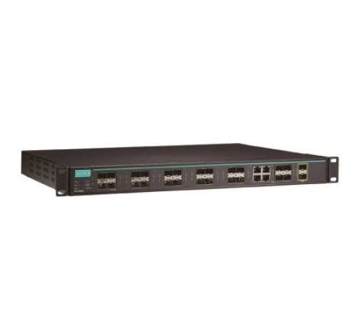 Коммутатор Moxa ICS-G7826A-20GSFP-2XG-HV-HV-T