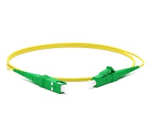 Патч-корд волоконно-оптический (шнур) Hyperline FC-S2-9-LC/AR-SC/AR-H-1M-LSZH-YL