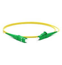 Патч-корд волоконно-оптический (шнур) Hyperline FC-S2-9-LC/AR-SC/AR-H-1M-LSZH-YL