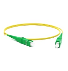 Патч-корд волоконно-оптический (шнур) Hyperline FC-S2-9-SC/AR-SC/AR-H-15M-LSZH-YL