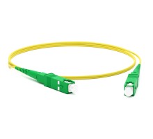 Патч-корд волоконно-оптический (шнур) Hyperline FC-S2-9-SC/AR-SC/AR-H-1M-LSZH-YL