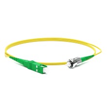 Патч-корд волоконно-оптический (шнур) Hyperline FC-S2-9-SC/AR-ST/AR-H-1M-LSZH-YL