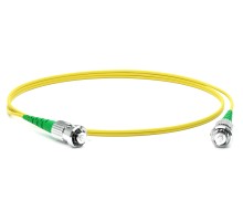 Патч-корд волоконно-оптический (шнур) Hyperline FC-S2-9-ST/AR-ST/AR-H-10M-LSZH-YL