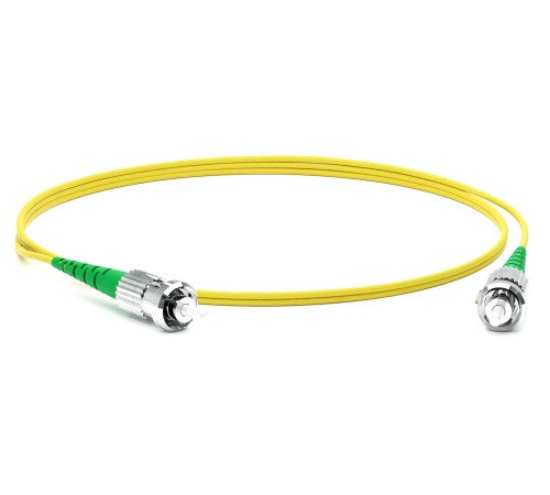 Патч-корд волоконно-оптический (шнур) Hyperline FC-S2-9-ST/AR-ST/AR-H-5M-LSZH-YL Патч-корд волоконно-оптический (шнур) Hyperline FC-S2-9-ST/AR-ST/AR-H-5M-LSZH-YL