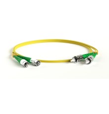 Патч-корд волоконно-оптический (шнур) Hyperline FC-D2-9-FC/AR-ST/AR-H-2M-LSZH-YL