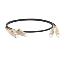 Патч-корд волоконно-оптический (шнур) Hyperline FC-D2-50-LC/PR-LC/PR-H-20M-LSZH-BK
