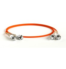 Патч-корд волоконно-оптический (шнур) Hyperline FC-D2-50-ST/PR-ST/PR-H-15M-LSZH-OR