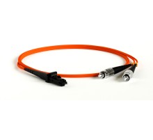 Патч-корд волоконно-оптический (шнур) Hyperline FC-D2-50-FC/PR-MTRJM/PR-H-1M-LSZH-OR