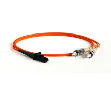 Патч-корд волоконно-оптический (шнур) Hyperline FC-D2-50-MTRJM/PR-ST/PR-H-1M-LSZH-OR