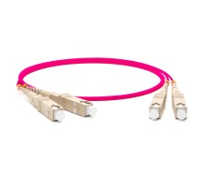Патч-корд волоконно-оптический (шнур) Hyperline FC-D2-504-SC/PR-SC/PR-H-15M-LSZH-MG