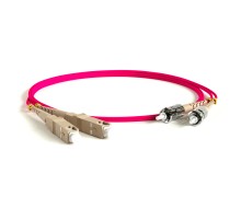 Патч-корд волоконно-оптический (шнур) Hyperline FC-D2-504-SC/PR-ST/PR-H-30M-LSZH-MG