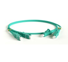 Патч-корд волоконно-оптический (шнур) Hyperline FC-D2-503-LC/PR-SC/PR-H-15M-LSZH-AQ
