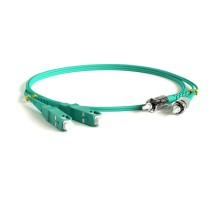 Патч-корд волоконно-оптический (шнур) Hyperline FC-D2-503-SC/PR-ST/PR-H-15M-LSZH-AQ