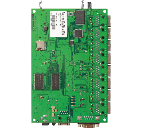 Материнская плата MikroTik RB493G