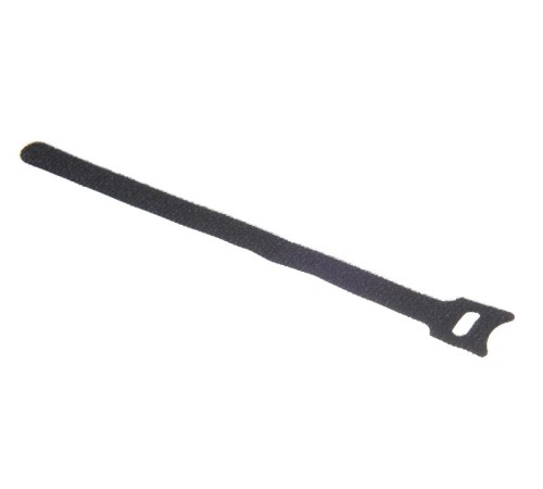 Стяжка-липучка многоразовая 200*12 /10 шт (черная) Netko Optima 12 x 200 black (54497)