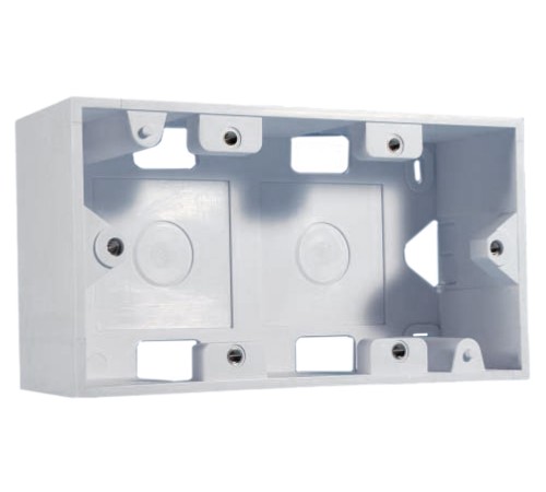 Коробка для настенного монтажа 80x148x45 мм французский стандарт Hyperline MB-2E-35