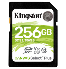 Карта памяти 256Gb SD Kingston Canvas Select Plus SDS2/256GB